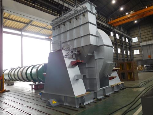 ■CHINA STEEL CORPORATION向け、200kw　BOOSTER FAN　2台完成