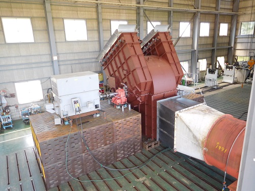 大手製鉄会社（中国）向け、2300kw　CDQ　BLOWER　１台完成
