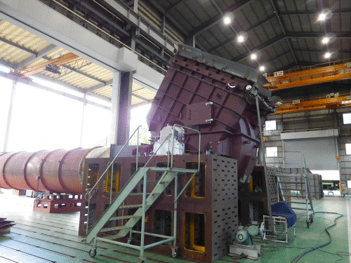 大手製鉄会社(中国)向け、1500kW CIRCULATION FAN for CDQ 1台完成