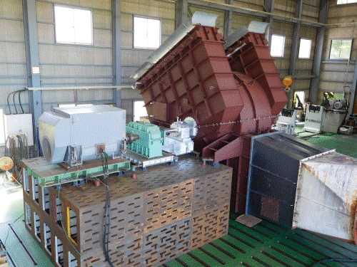 大手製鉄会社(中国)向け、3000kW CDQ BLOWER 1台完成