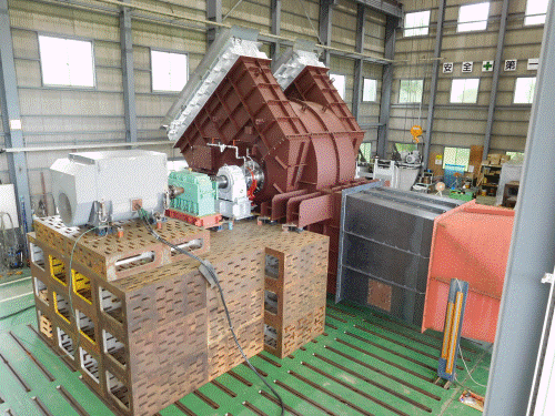 大手製鉄会社(台湾)向け、2750kW CDQ GAS CIRCULATION FAN 1台完成