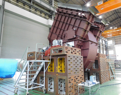 大手製鉄会社(中国)向け、1450kW CDQ,COKE DRYER FAN 1台完成
