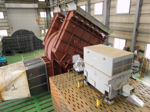 大手製鉄会社(中国)向け、2000kW CDQ BLOWER 2台完成