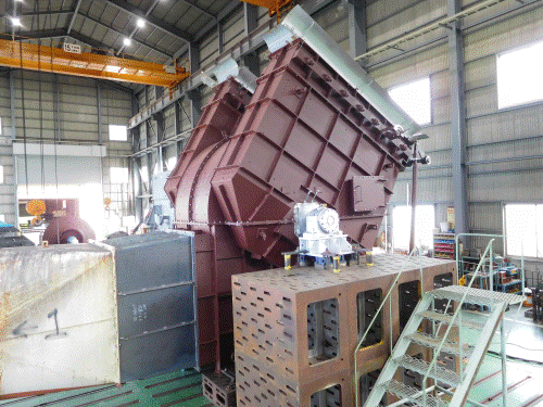 大手製鉄会社(中国)向け、2000kW CDQ BLOWER 1台完成
