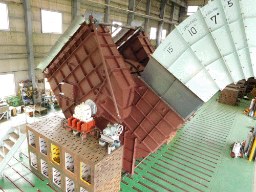大手セメント会社向け、1400kW バグフィルタ用ファン ２台完成