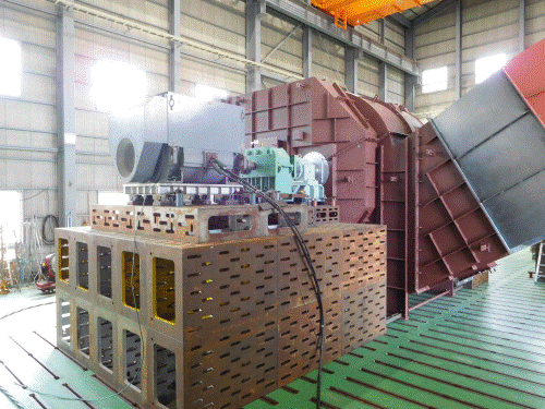 大手セメント会社向け、1400kW BF用IDF 1台完成