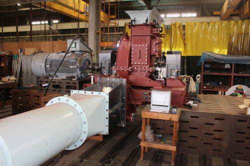 大手製鉄会社(中国)向け、185kW MIX GAS BLOWER 3台完成