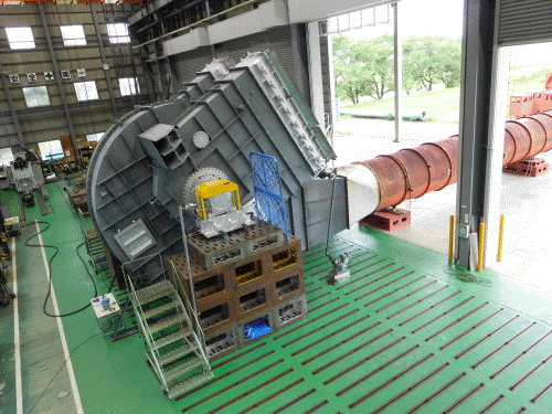 大手セメント会社向け、1850kW キルンIDF 1台完成