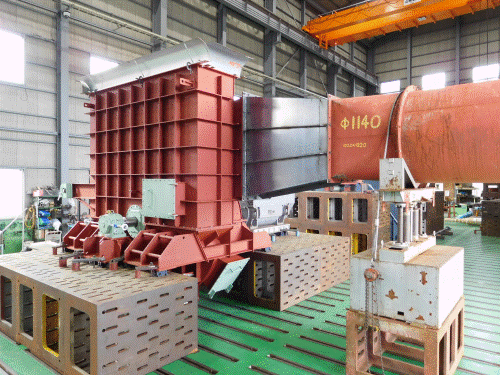 大手製紙会社向け、1040kW　FDF　1台完成