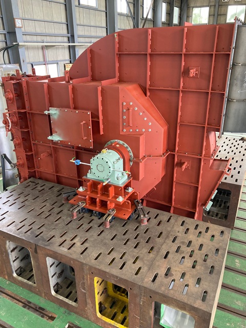 大手製鉄会社向け、750kW 加熱炉FDF 1台完成